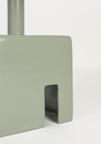 ZUIVER Chubby sidebord, kvadratisk - stengrn jern (40x40)