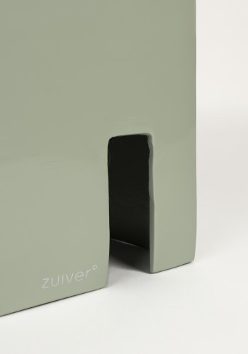 ZUIVER Chubby sidebord, kvadratisk - stengrn jern (40x40)