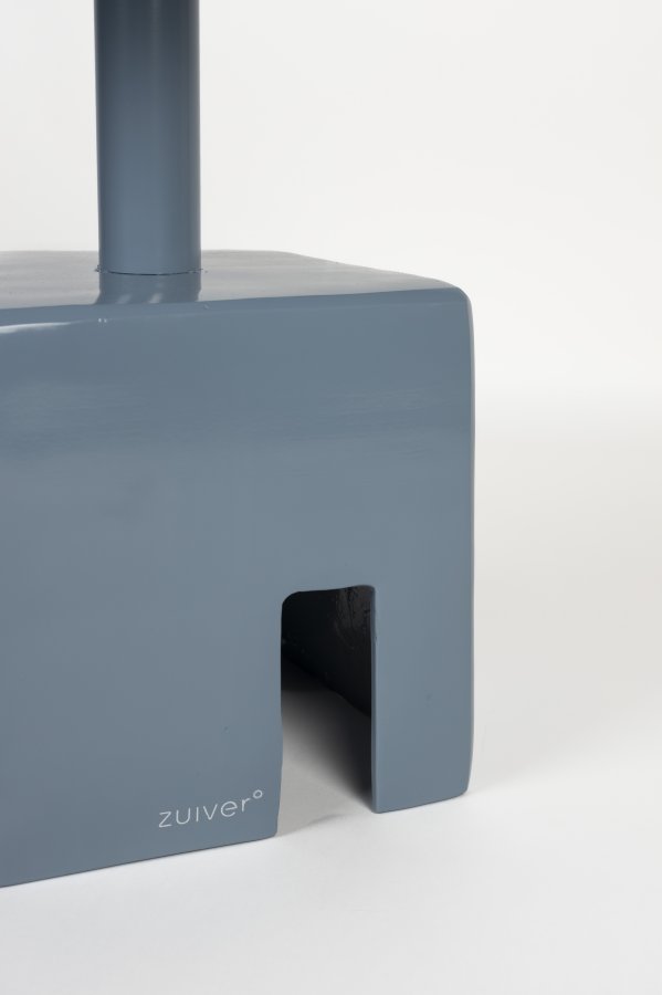 ZUIVER Chubby sidebord, kvadratisk - ocean bl jern (40x40)