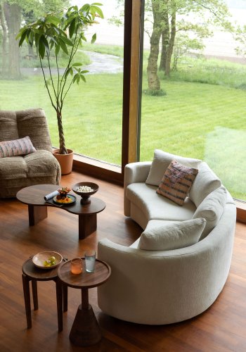 DUTCHBONE Tilon sofabord - valnddefarvet mangotr (110x60)