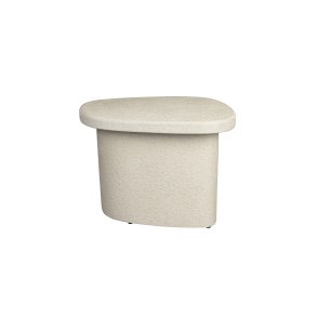 DUTCHBONE Veda sidebord, hj - beige genbrugt marmor (56x45)