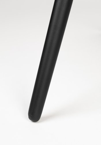 WHITE LABEL LIVING Pion sofabord - brun teakfinér og sort jern (st med 2)