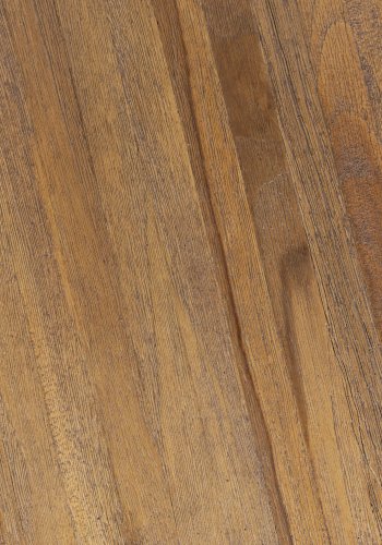 WHITE LABEL LIVING Gualdo sofabord, rektangulr - brun teakfinér og sort jern (80x39)