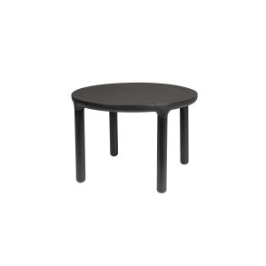 ZUIVER Storm sofabord, rund - sort egetrsfinér og asketr (60)