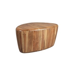 DUTCHBONE Ayla sofabord, organisk - brun akacietr (58x45)