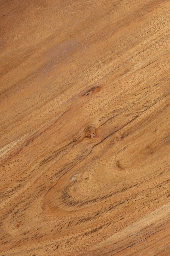 DUTCHBONE Ayla sofabord, organisk - brun akacietr (58x45)