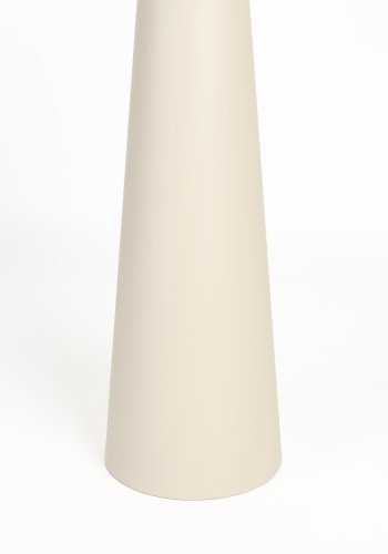 WHITE LABEL LIVING Joya sidebord, Hj, rund - beige keramik/jern (40)