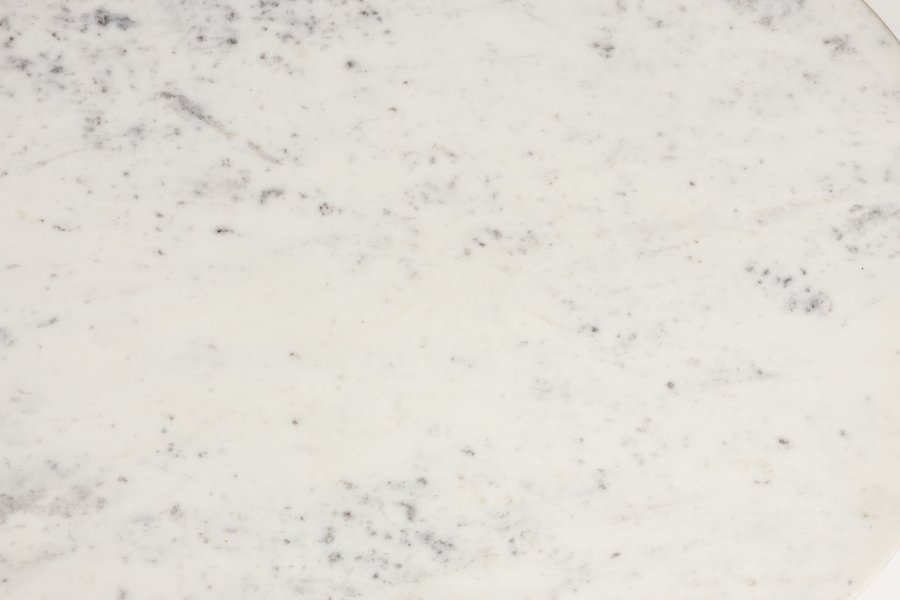 WHITE LABEL LIVING Tanda sidebord, organisk - beige marmor og brun akacietr (56x37)