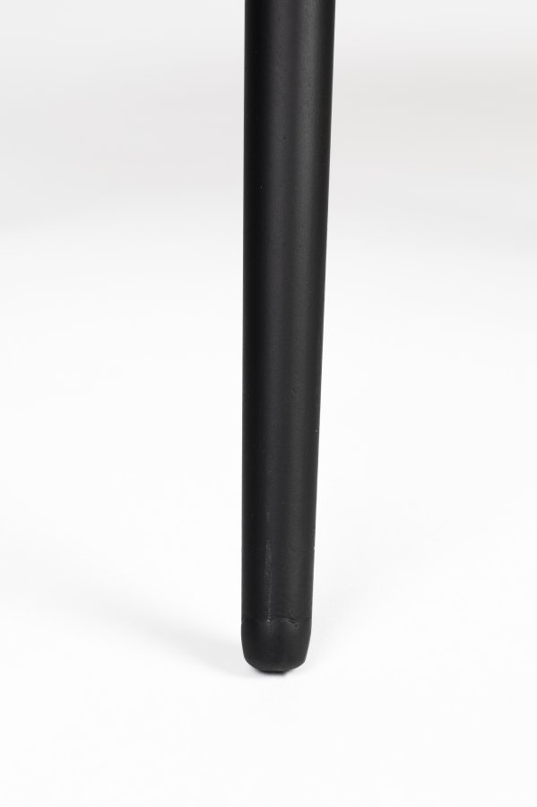 WHITE LABEL LIVING Webster sidebord - brun genbrugsteak og jern (st med 2)