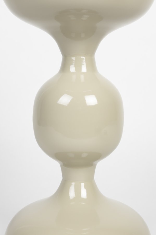 WHITE LABEL LIVING Lars sidebord, rund - elfenben jern (31)