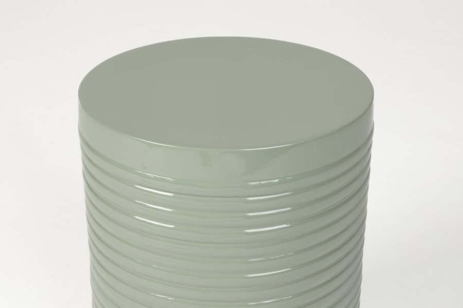 WHITE LABEL LIVING Sven S sidebord, rund - grn jern (25)