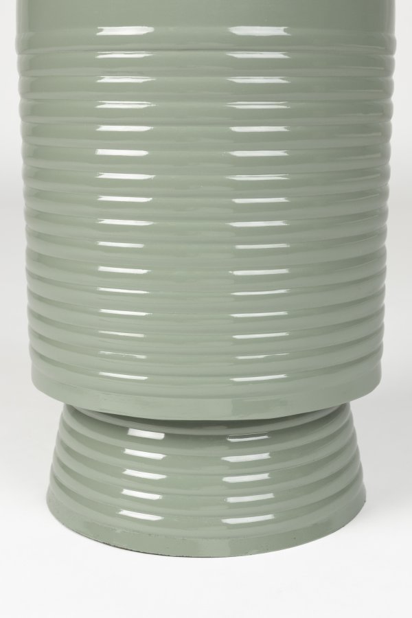 WHITE LABEL LIVING Sven S sidebord, rund - grn jern (25)