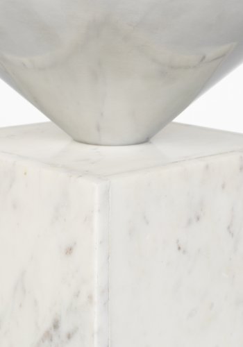 ZUIVER Pride sidebord - aluminium og hvid marmor (30)