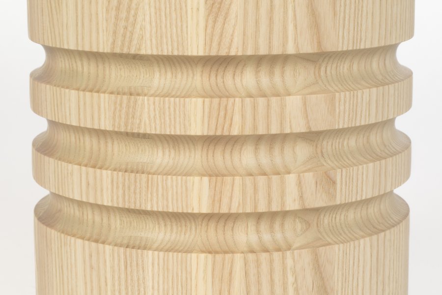 ZUIVER Chunk sidebord, rund - natur eg (45)