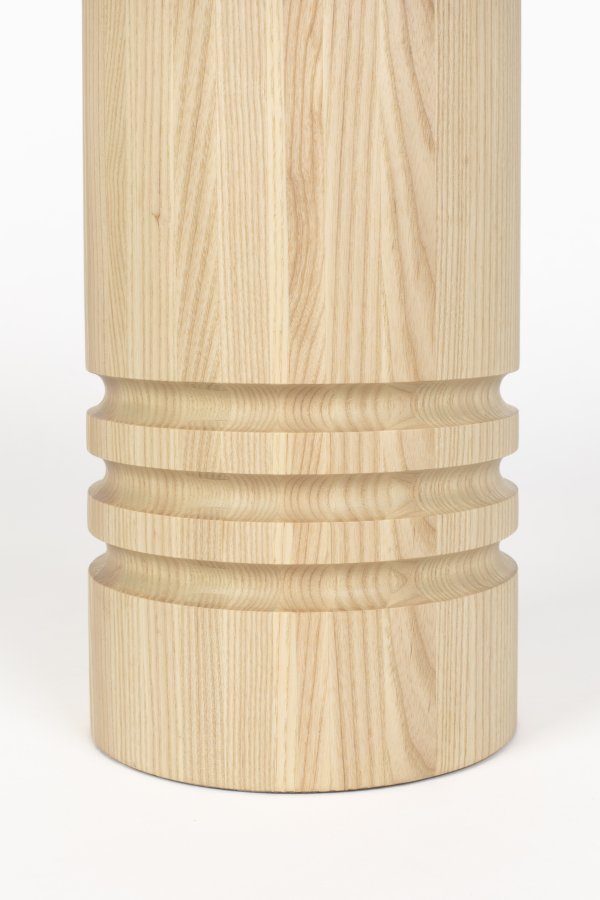 ZUIVER Chunk sidebord, rund - natur eg (45)