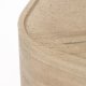 ZUIVER Noble sidebord, kvadratisk - beige travertinlook beton (45x45)