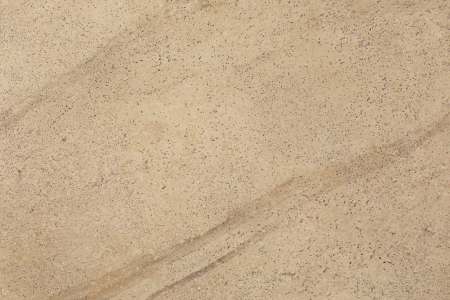 ZUIVER Noble sidebord, kvadratisk - beige travertinlook beton (45x45)