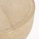 ZUIVER Noble sidebord, oval - beige travertinlook beton (50x42)