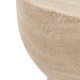 ZUIVER Noble sofabord, rund - beige travertinlook beton (80)