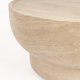 ZUIVER Noble sofabord, rund - beige travertinlook beton (80)