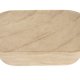 ZUIVER Noble sofabord, oval - beige travertinlook beton (100x50)