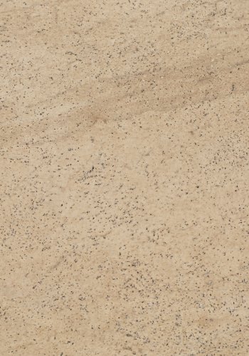 ZUIVER Noble sofabord, oval - beige travertinlook beton (100x50)