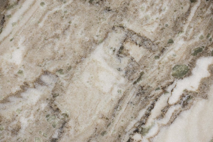 ZUIVER Cosmopolitan sidebord, rund - brun marmor (40)