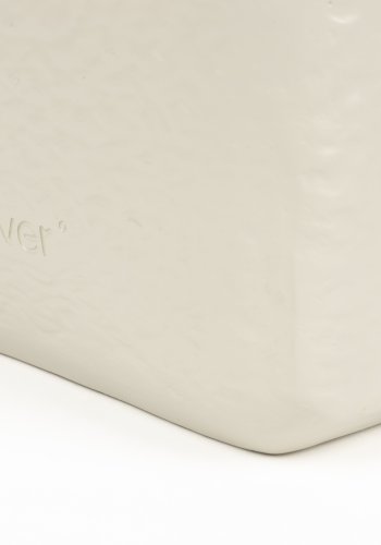 ZUIVER Hermit sidebord - hvid harpiks (58x58)