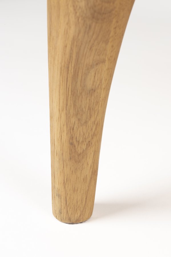 ZUIVER Isla sofabord - natur egefinér (st med 2)