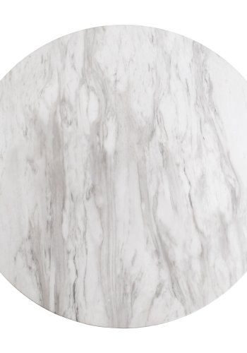 HOUSE NORDIC Bolzano barbord - MDF med marmor look og messing stl (70)