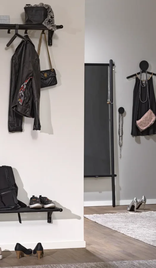 ROWICO Milford tjbjle - sort eg og sort metal