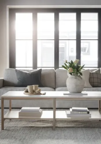 ROWICO Duncan 3 pers. modul sofa - lysegr stof