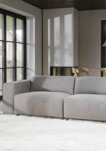 ROWICO Willard 3 pers. modul sofa - beige stof