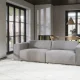 ROWICO Willard 3 pers. modul sofa - beige stof
