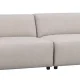 ROWICO Willard 3 pers. modul sofa - lys beige stof