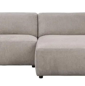 ROWICO Willard 3 pers. modul sofa, m. hjre chaiselong - beige stof