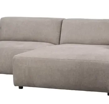 ROWICO Willard 3 pers. modul sofa, m. hjre chaiselong - beige stof