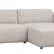 ROWICO Willard 3 pers. modul sofa, m. hjre chaiselong - lys beige stof