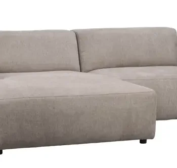 ROWICO Willard 3 pers. modul sofa, m. venstre chaiselong - beige stof
