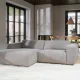 ROWICO Willard 3 pers. modul sofa, m. venstre chaiselong - beige stof
