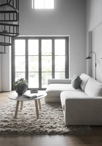 ROWICO Duncan 3 pers. modul sofa, m. venstre chaiselong - lysegr stof