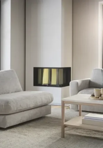 ROWICO Duncan 1,5 pers. modul lnestol, midt - lysegr stof