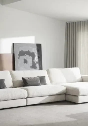 ROWICO Duncan 1,5 pers. modul lnestol, midt - lysegr stof