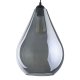 TK Fuente loftlampe - grafit glas og sort metal