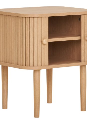 HOUSE NORDIC  Nikko Hjrnebord - Hjrnebord, 2 lger, natur <br>45x40x50,5 cm