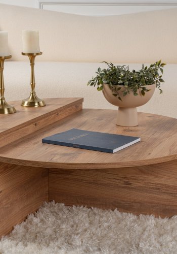 NORDVÄRK Orion sofabord - Atlantic Pine melamin (st med 2)