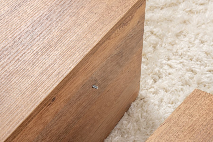 NORDVÄRK Orion sofabord - Atlantic Pine melamin (st med 2)