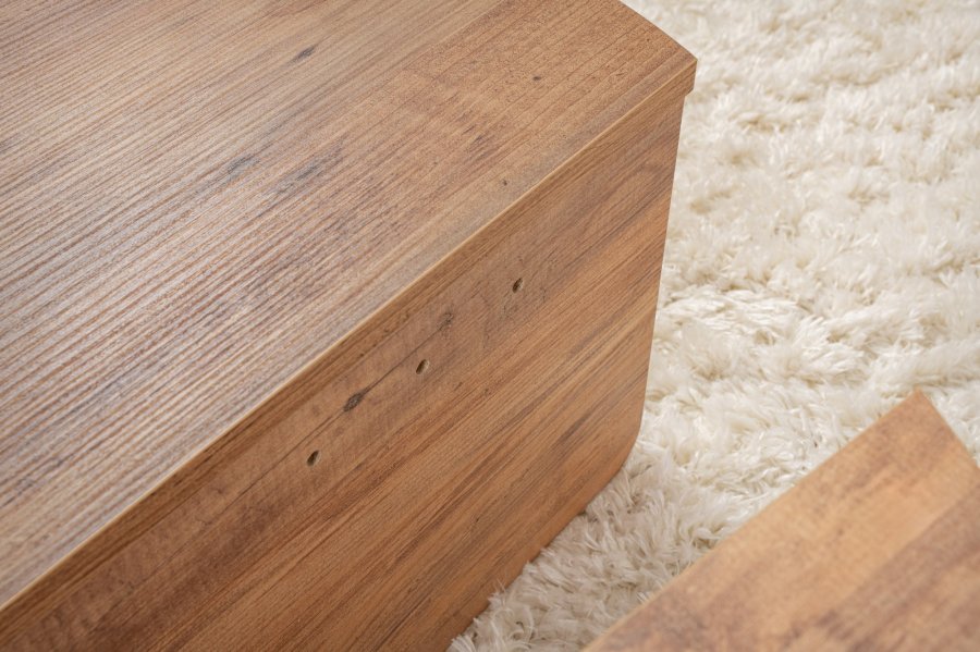 NORDVÄRK Orion sofabord - Atlantic Pine melamin (st med 2)