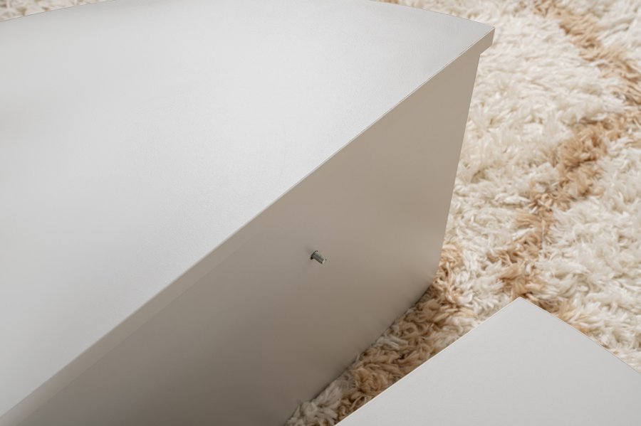 NORDVÄRK Orion sofabord - gr melamin (st med 2)