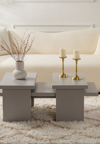 NORDVÄRK Sanctuary sofabord - gr melamin (st med 3)